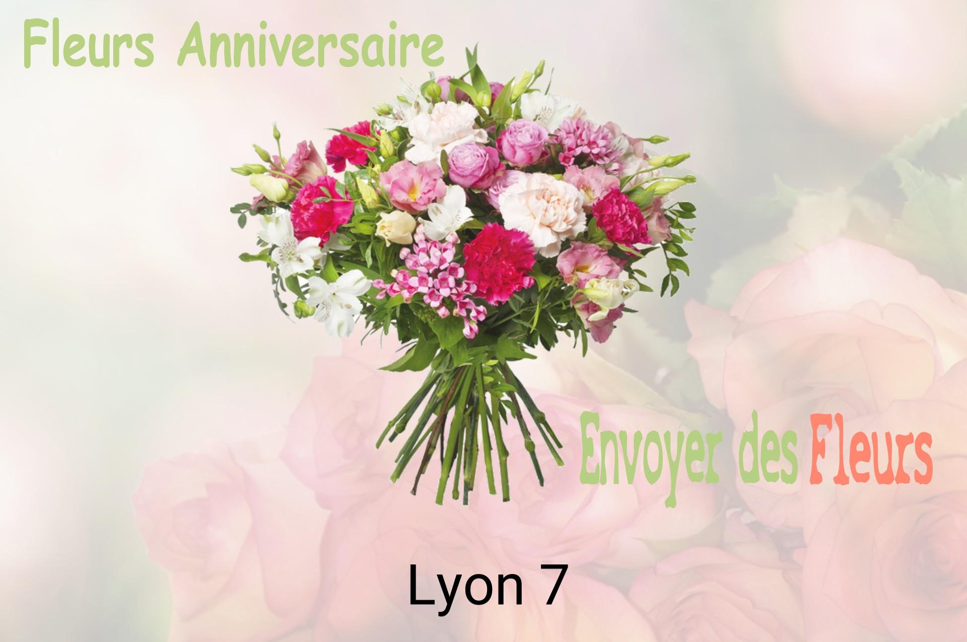 Bouquet de fleurs d’anniversaire livré à Lyon-7